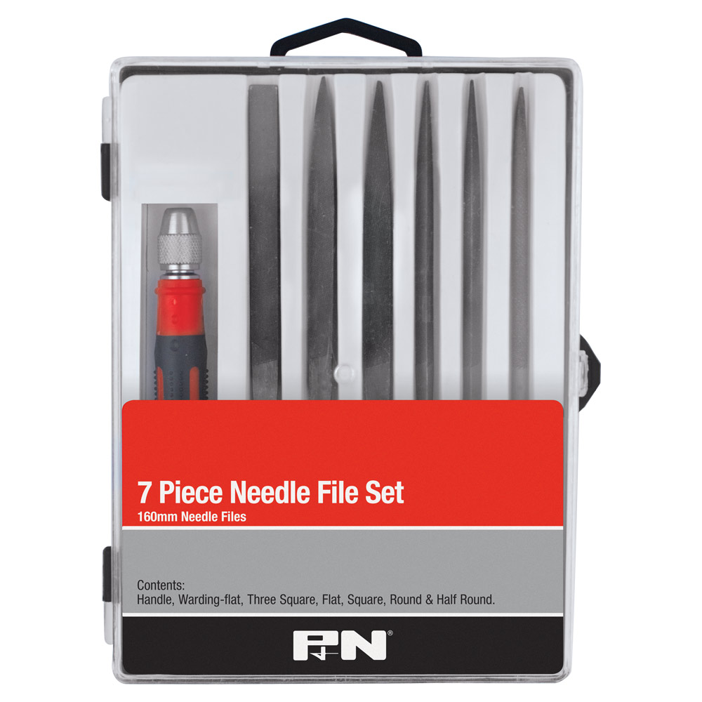 SUTTON - 7 PIECE NEEDLE FILE SET 